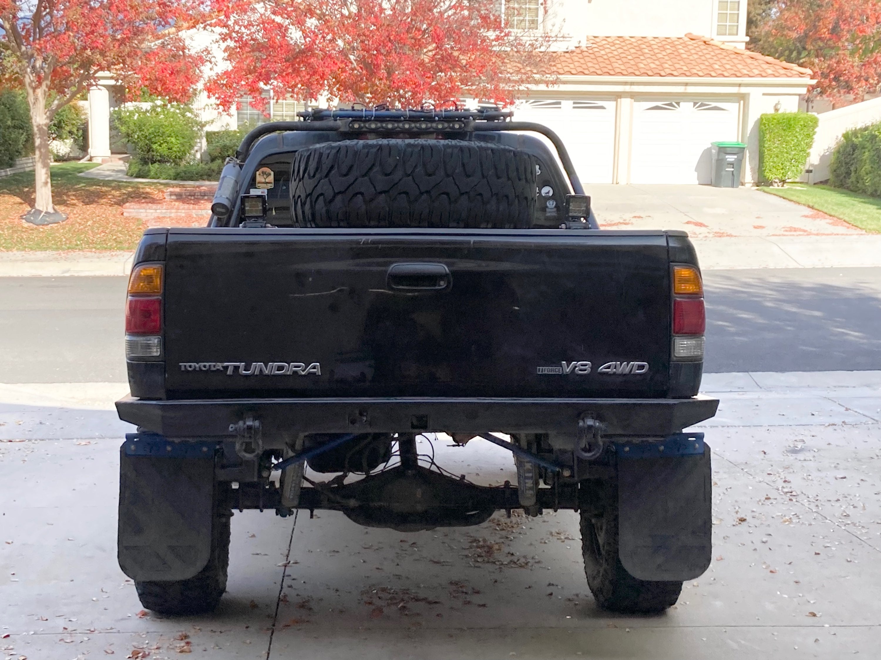 FGT Over-The-Bed Single Spare Tire Carrier image 0