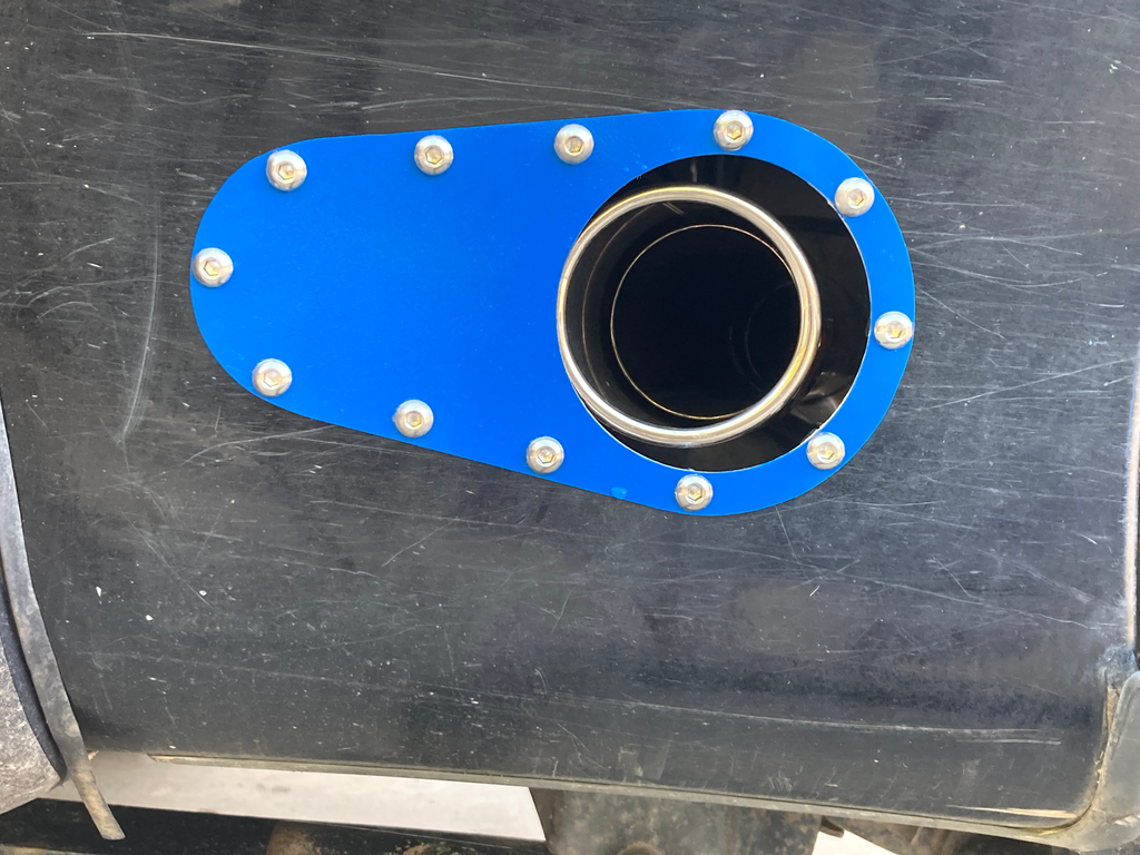 Single Side Exit Exhaust Bezel image 1