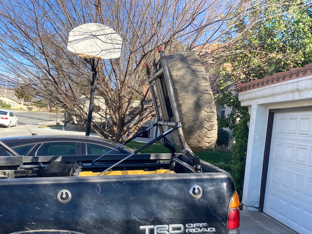 FGT Over-The-Bed Single Spare Tire Carrier image 6