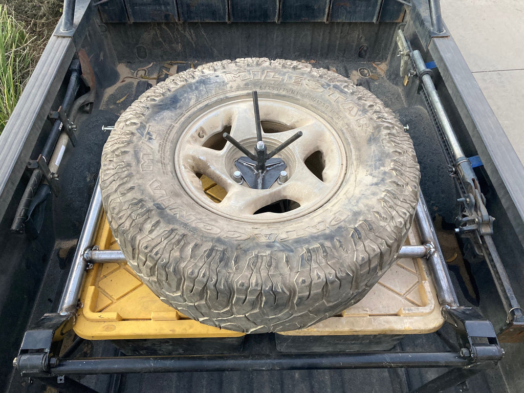 FGT Over-The-Bed Single Spare Tire Carrier image 8
