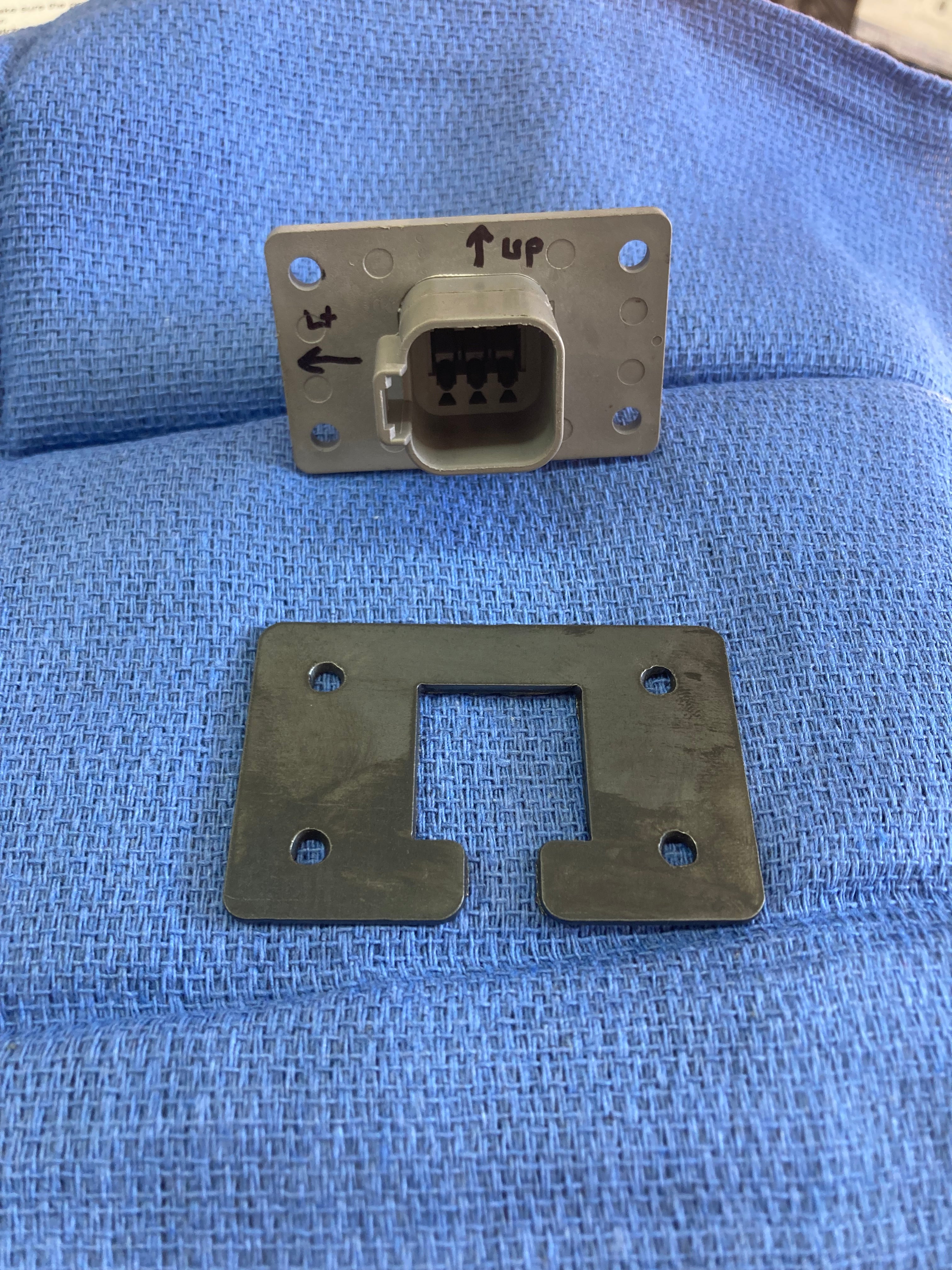 Deutsch Bulkhead Weld Tabs