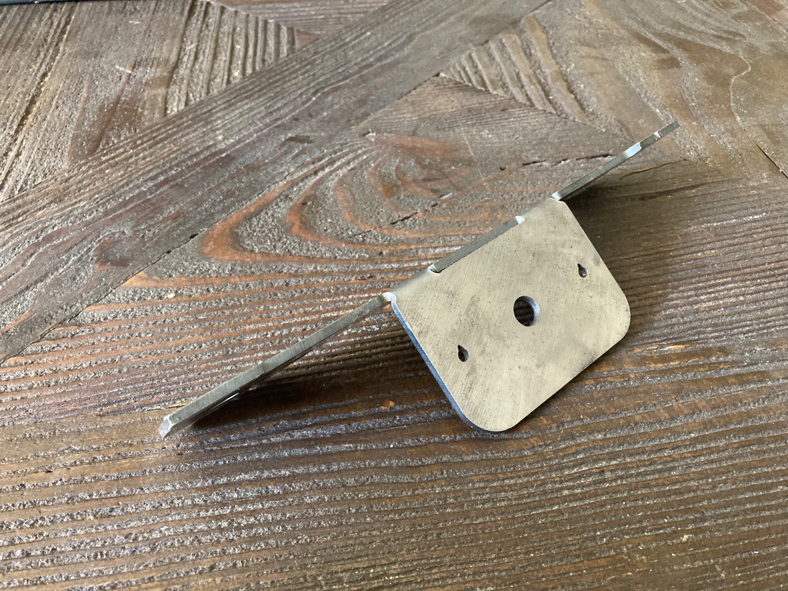 Weld on License Plate Mount image 1