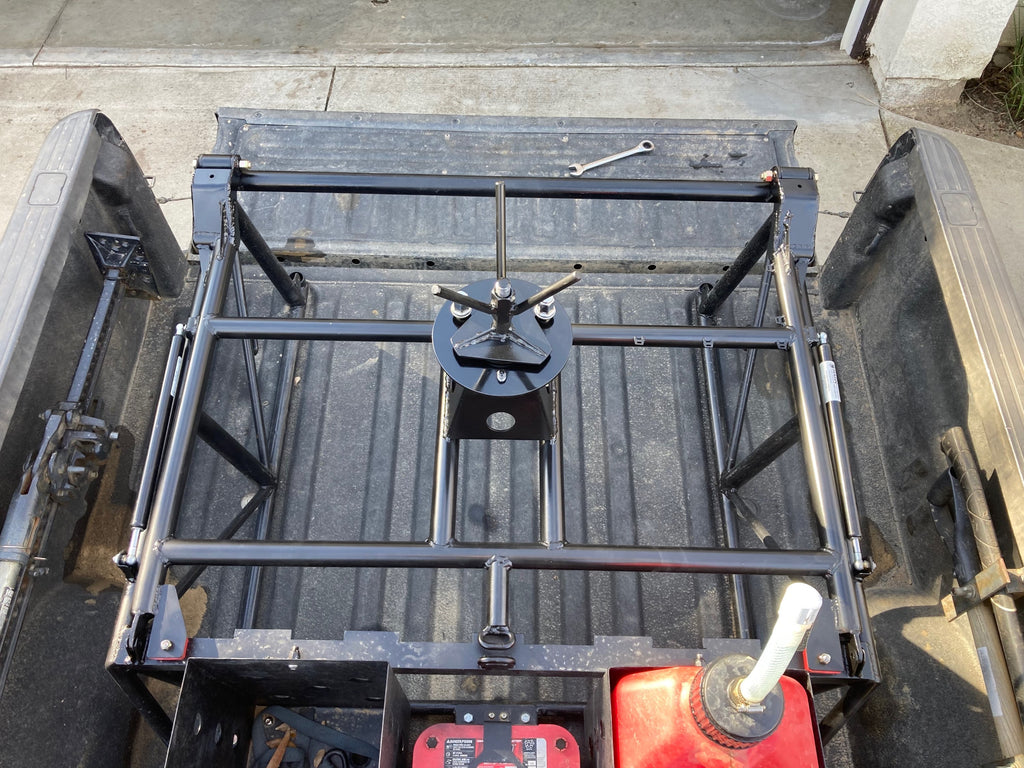 FGT Over-The-Bed Single Spare Tire Carrier image 3