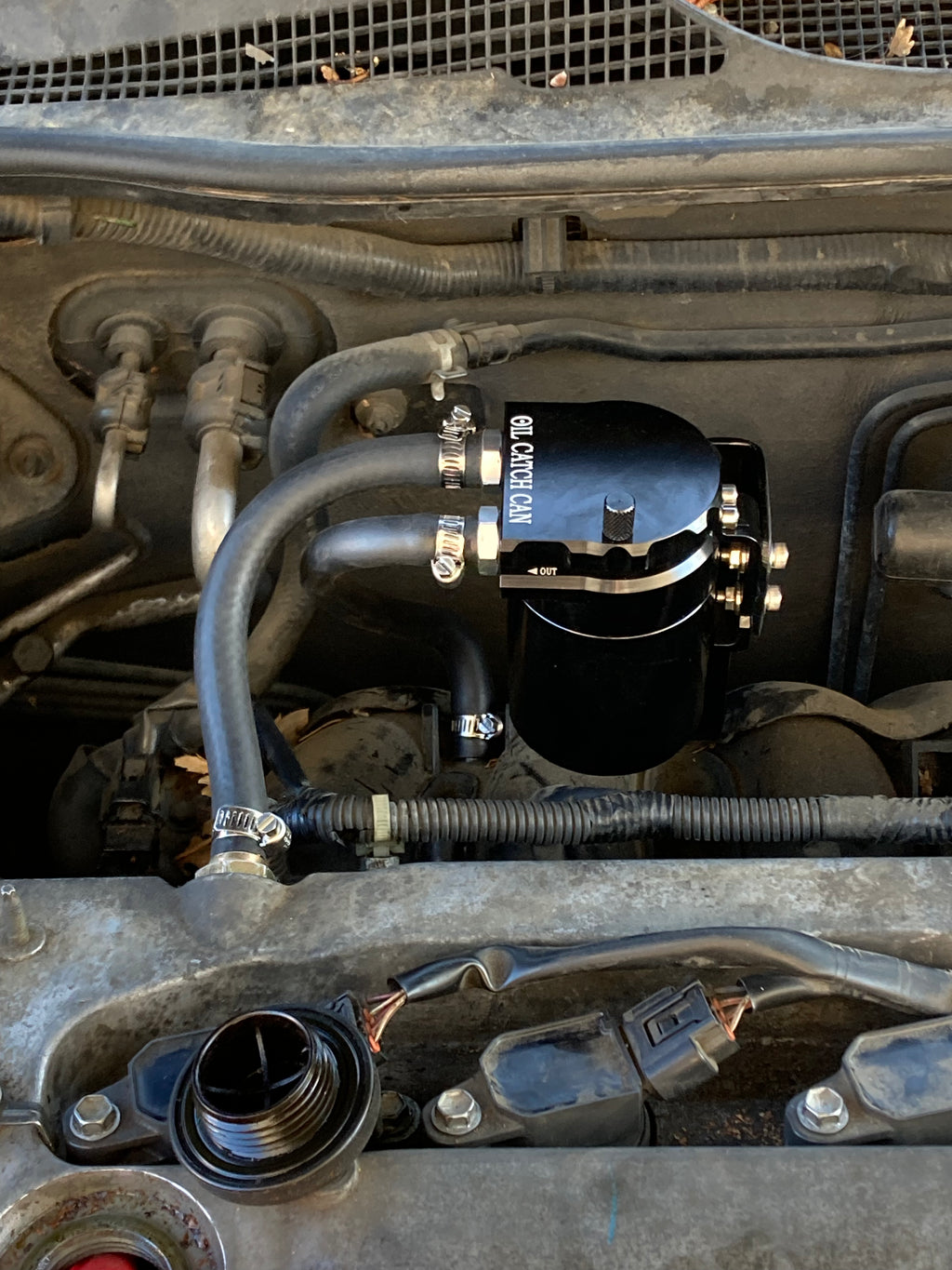 5th Gen Camry catch can install