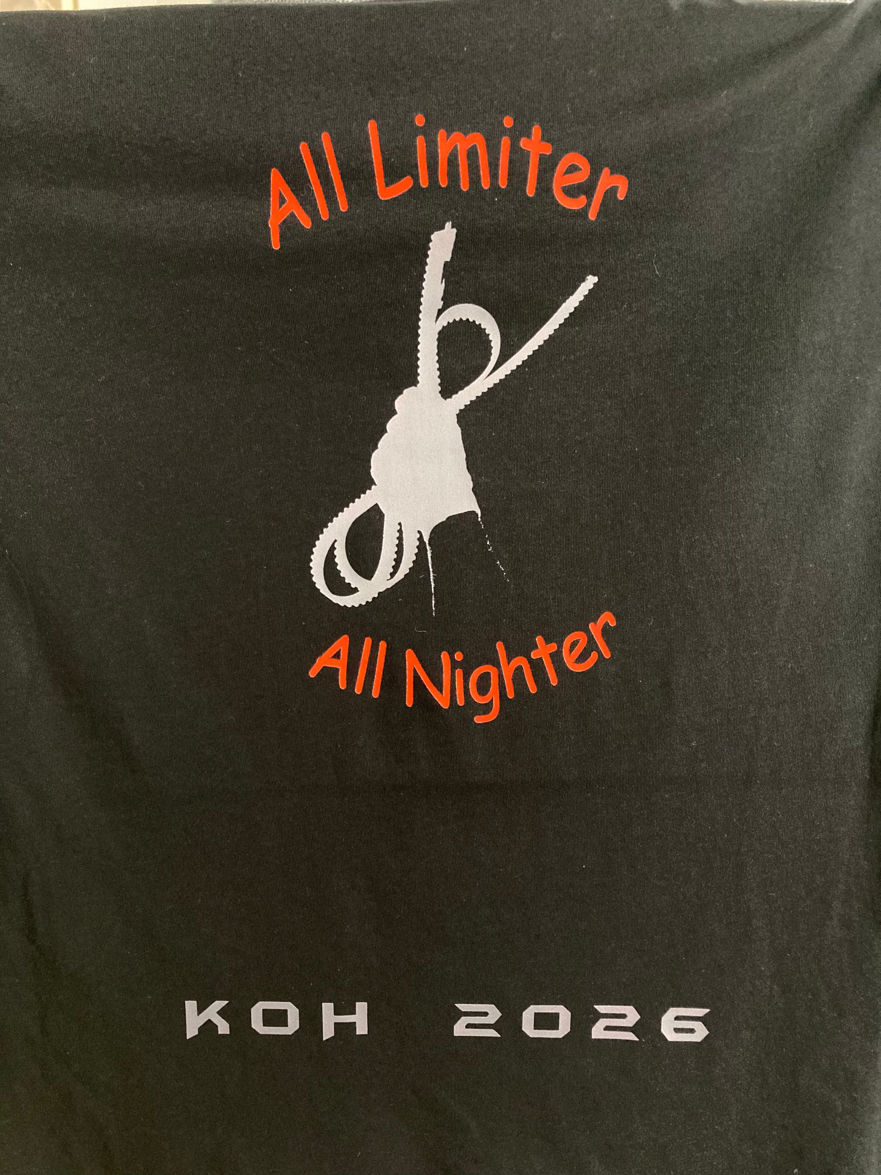 All Limiter, All Nighter logo tee (Limited Edition)