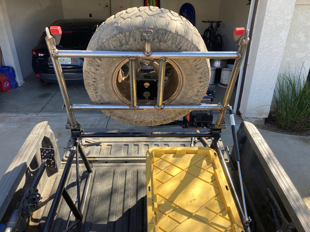 FGT Over-The-Bed Single Spare Tire Carrier image 7