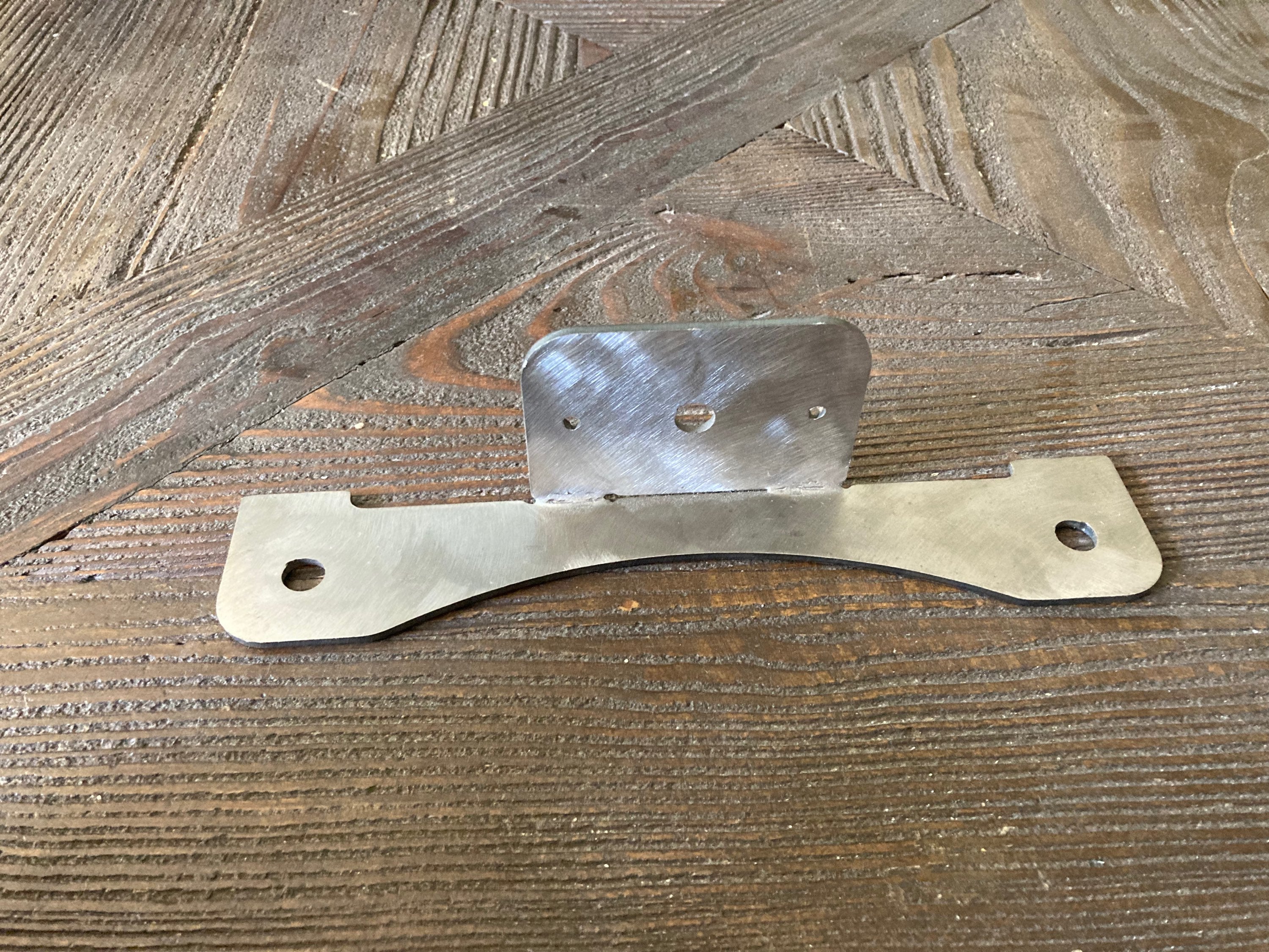 Weld on License Plate Mount image 2